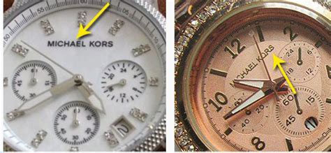 michael kors how to tell if fake watch|how to spot a fake Michael Kors.